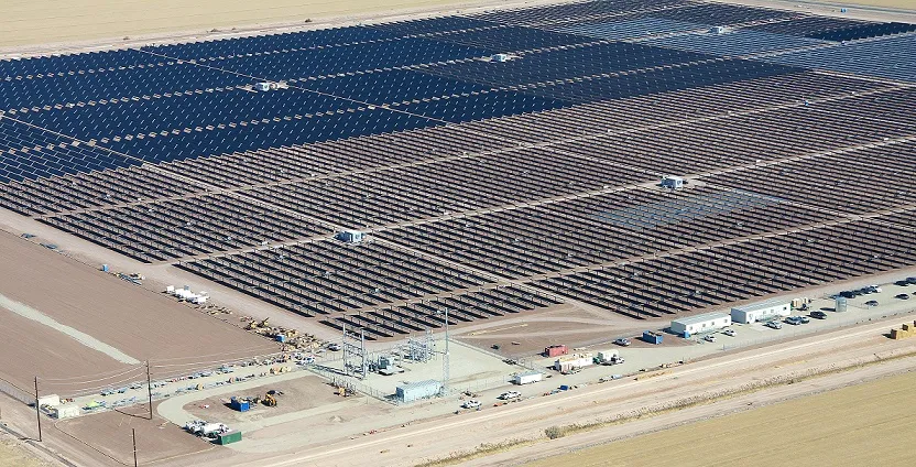 The 20MW Calipatria project in California, built using Solar Frontier's thin-film modules