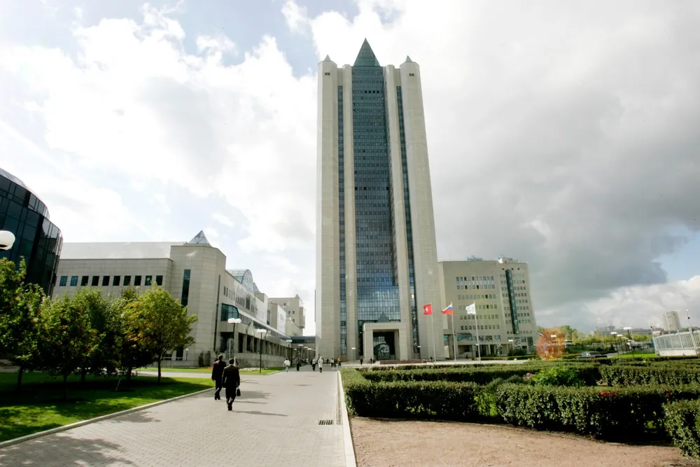 High-rise: costs at Gazprom