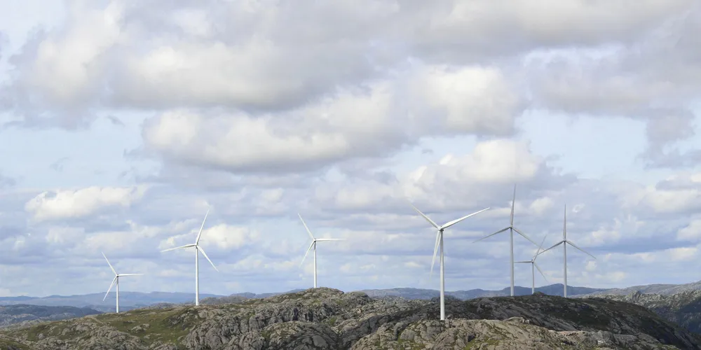 The Tellenes wind farm bought by BlackRock in 2016.