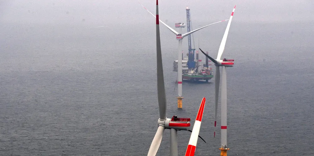 RWE builds its Kaskasi project in the German North Sea.