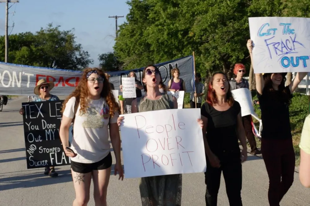Not giving up: Denton activists