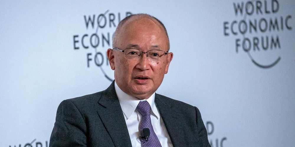 Takeshi Hashimoto is the president and chief executive of Mitsui OSK Lines.