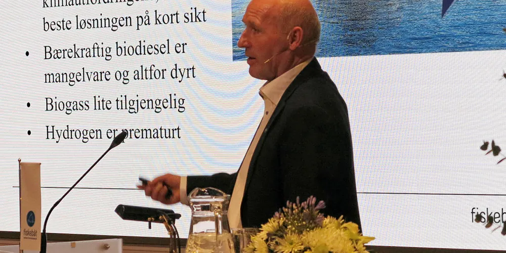 CO2-AVGIFT: Avdelingsdirektør Jan Ivar Maråk i Fiskebåt mener fiskeflåten i Norge har vært best på å redusere CO2-utslippene.