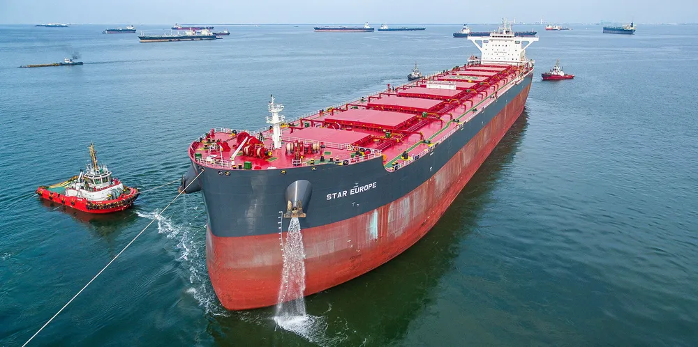 The Star Europe was forced to sail around the world for more than three months with the frozen body of a seafarer.