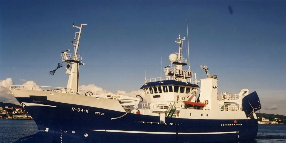 Flott fiskeri: Skipper Svein Sund på «Cetus» synes tobisfisket er noe av det mest interessante fiskeriet å være på.Arkivfoto