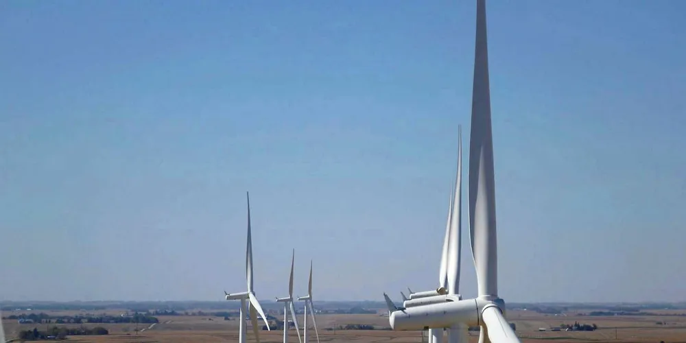 A MidAmerican Energy wind farm in Iowa