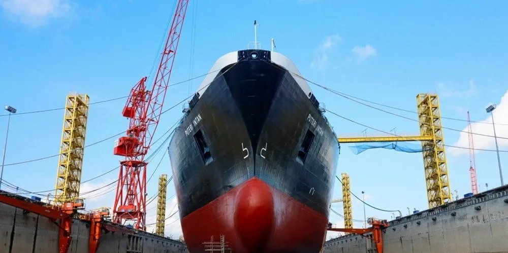 The 130,405-cbm LNG carrier, then named the Puteri Intan, underwent an overhaul in 2022.