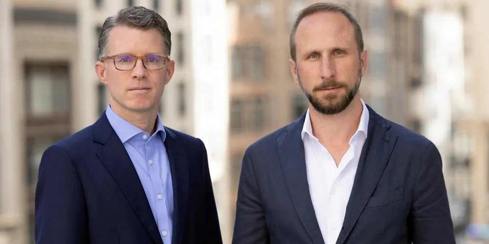 Ardmore Shipping CFO and president Bart Kelleher (left) and CEO Gernot Ruppelt.