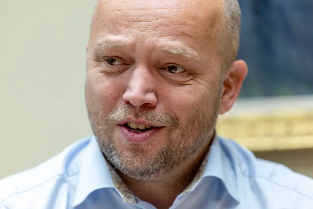 Sp-leder Trygve Slagsvold Vedum