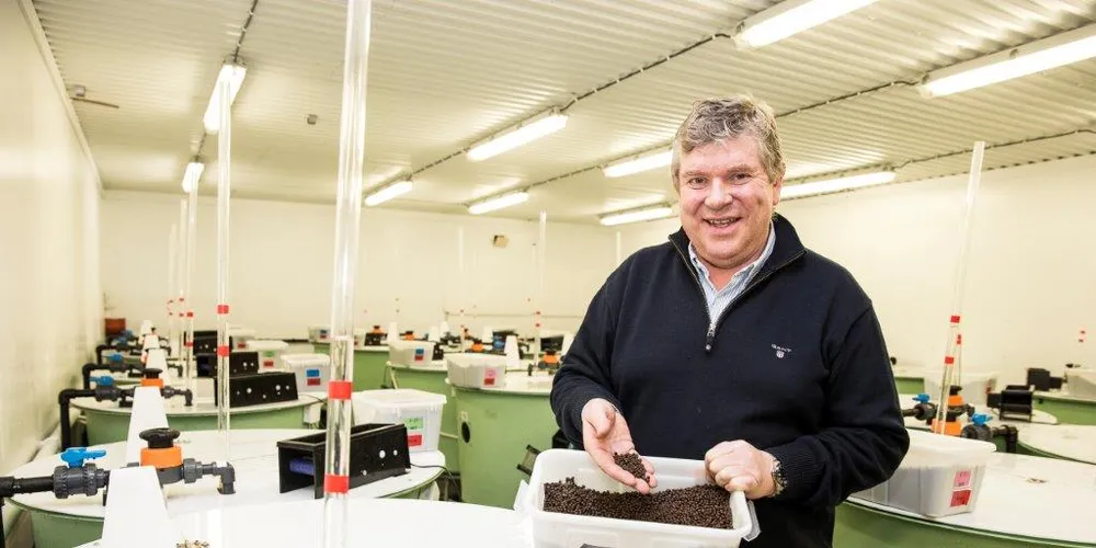 Konsernsjef Einar Wathne i Cargill Aqua Nutrition. (Pressefoto)