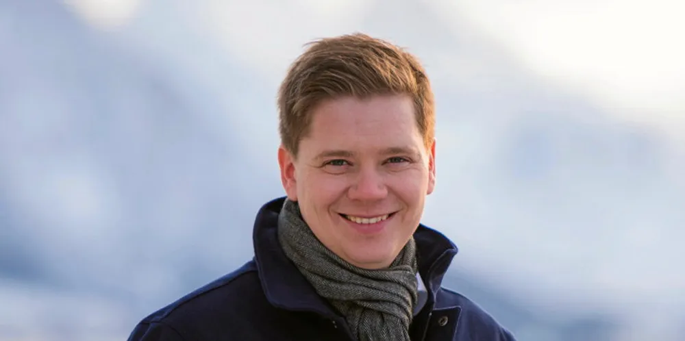 Martin Rasmussen, administrerende direktør i Andfjord Salmon.