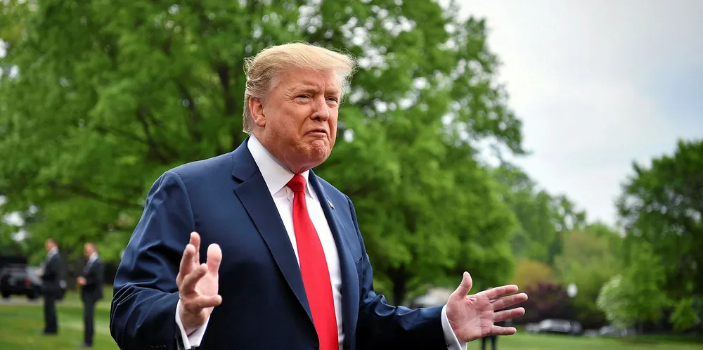 US President Donald Trump