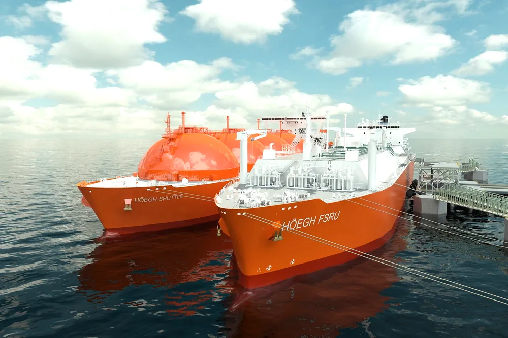 Terminal pact: for Hoegh's FSRU newbuild