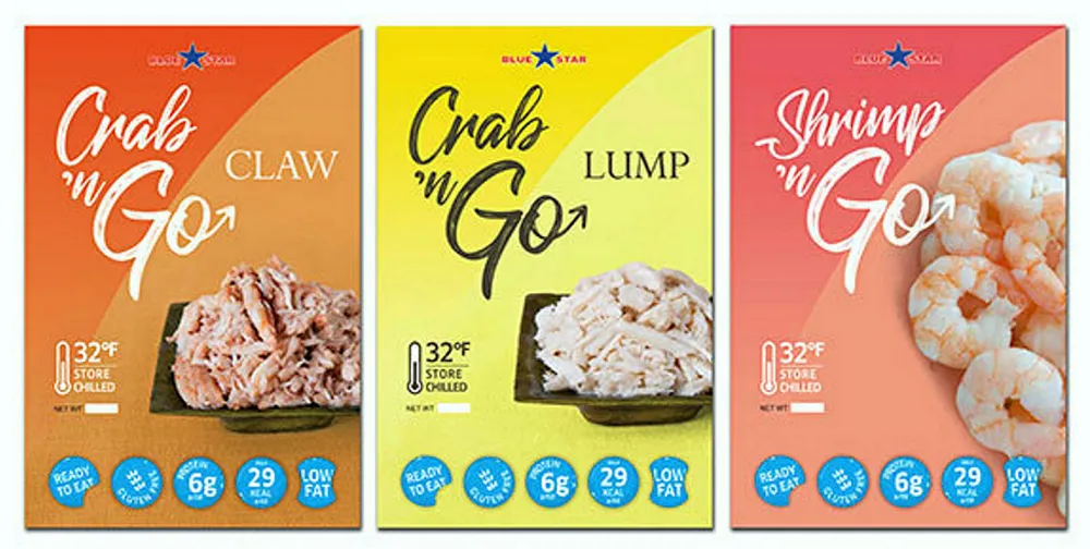 Blue Star Foods is known for its crab products.