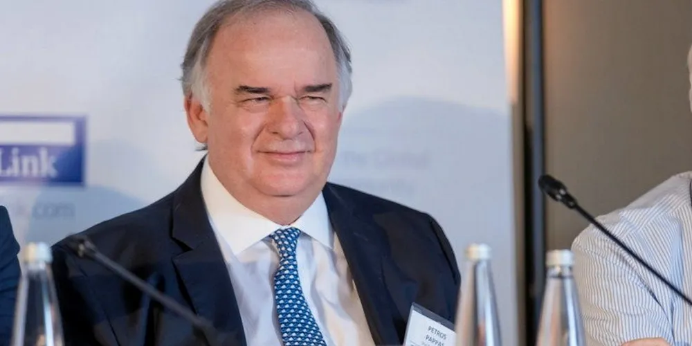 Star Bulk Carriers chief executive Petros Pappas speaks at the Capital Link Maritime Leaders Summit.