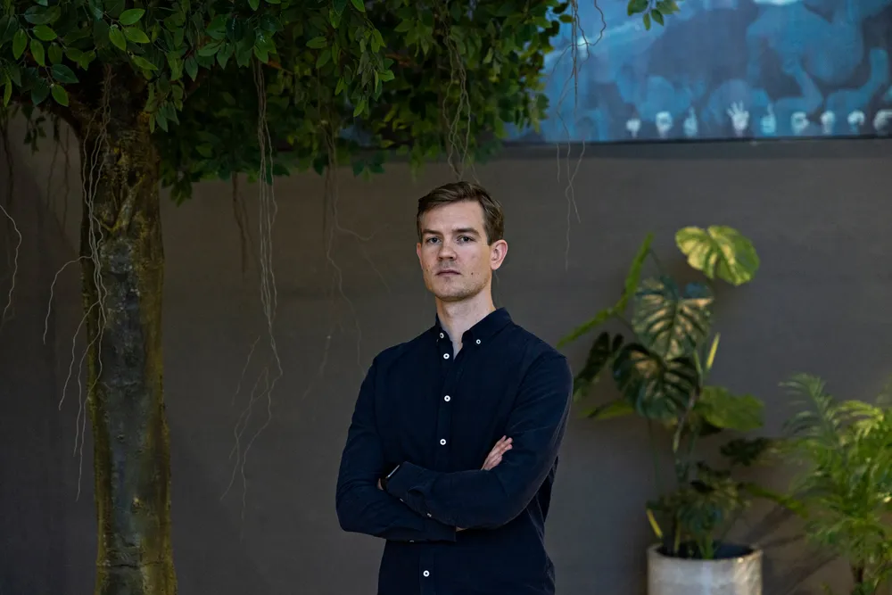 Autostore-sjef Mats Hovland Vikse.