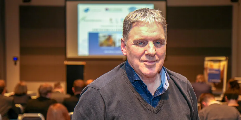 Geir Adelsten Iversen, stortingsrepresentant (Sp).