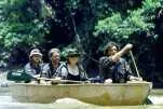 Wet work: for BHP off Sabah (above) in East Malaysia