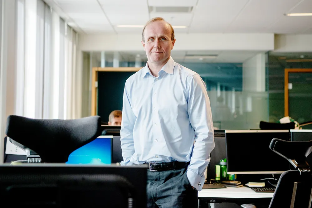 Hans Thrane Nielsen, forvalter av norske og nordiske aksjer i Storebrand.