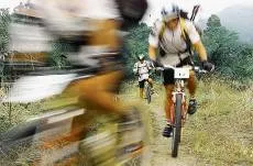 Fight to the finish: cyclists compete in the Eco Challenge race on Sabah