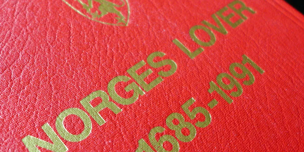 Norges Lover Foto: Ole Erik Klokeide