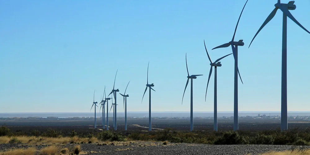 A wind far in Argentina.