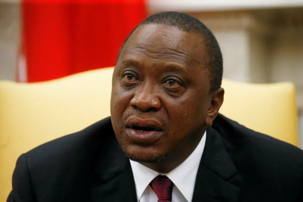 Visit: Kenya's President Uhuru Kenyatta
