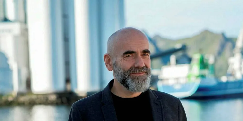 NEI TIL LAKSESKATT: Øksnes Venstre sier nei til en grunnrenteskatt i havbruksnæringen. Her Jørn Martinussen, leder av lokallaget.Foto: Privat