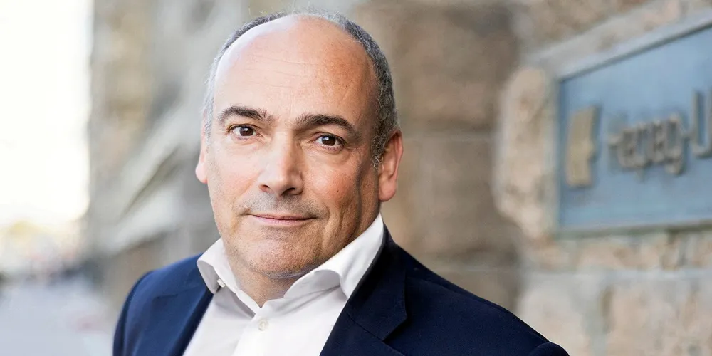 Hapag-Lloyd chief executive Rolf Habben Jansen.