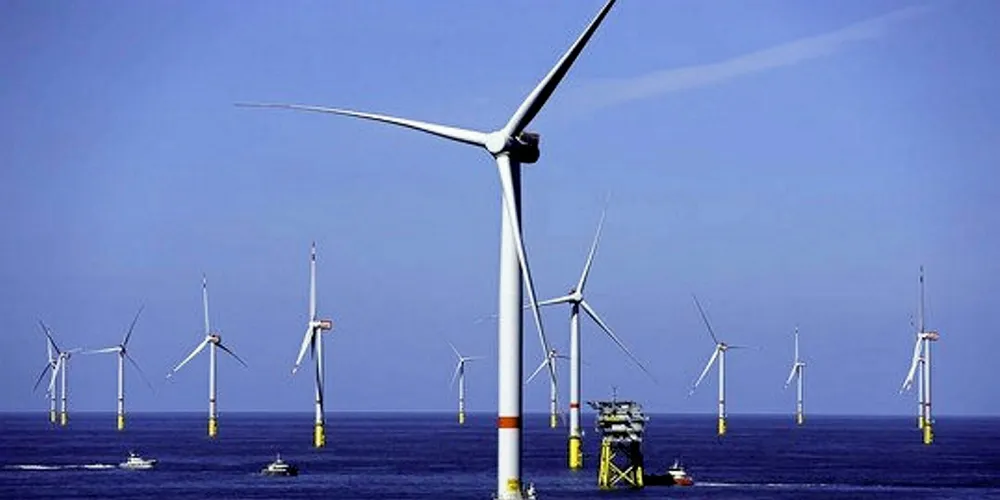 The Gode Wind projects add up to Germany's largest offshore wind project. Pic: Dong