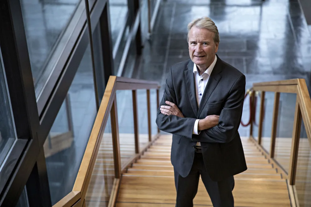 Debt difficulties: chief executive Torkild Reinertsen