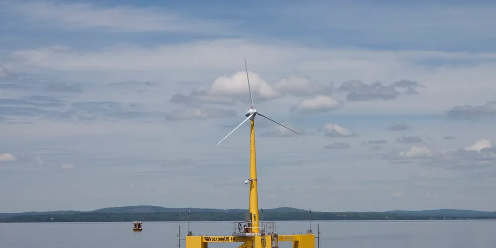 First US offshore wind power flows