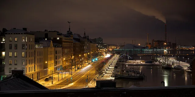 Finland's capital, Helsinki. The country wants to be largely renewables-based by 2050
