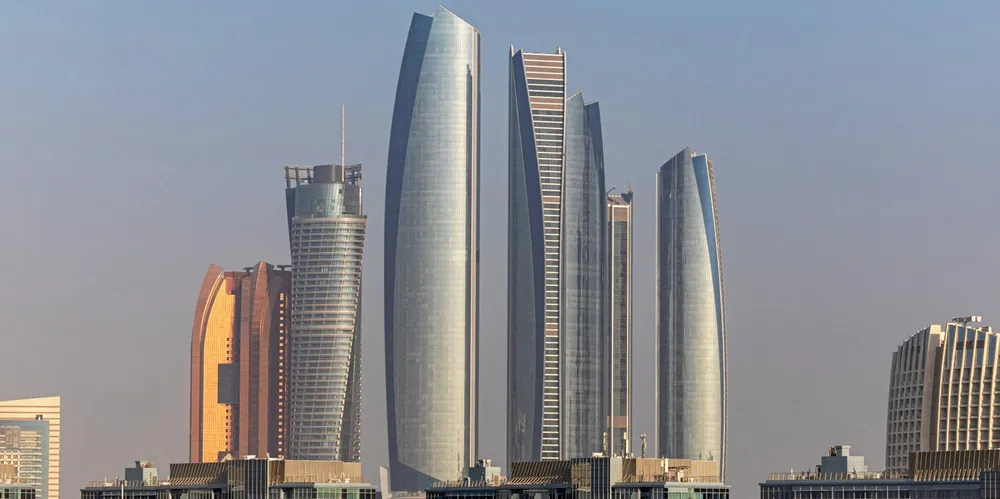 The Abu Dhabi skyline. The UAE is now clamping down on the Cameroon ship registry.