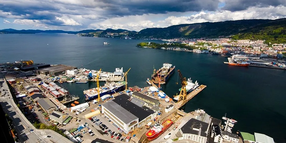 Arbeidsulykke på verft i Bergen