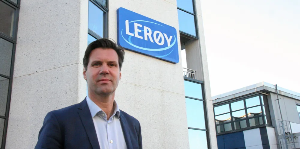 Leroy Seafood Group CEO Henning Beltestad.
