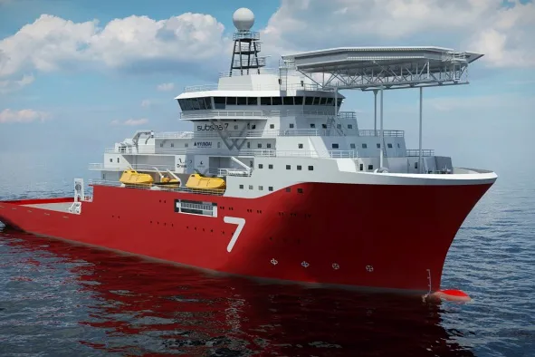 Newbuild: an artist’s impression of Subsea 7’s new diving vessel, to be delivered in 2015