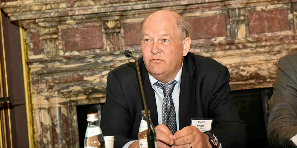 Robert Bugbee, president of Scorpio Tankers, at the Capital Link International Shipping Forum.