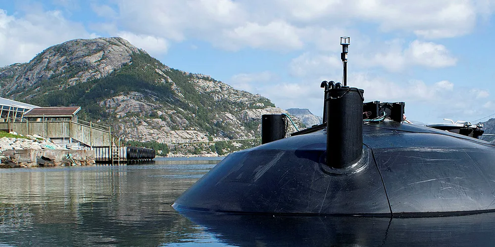 Bildet viser en prototype som har vært testet i Lysefjorden.