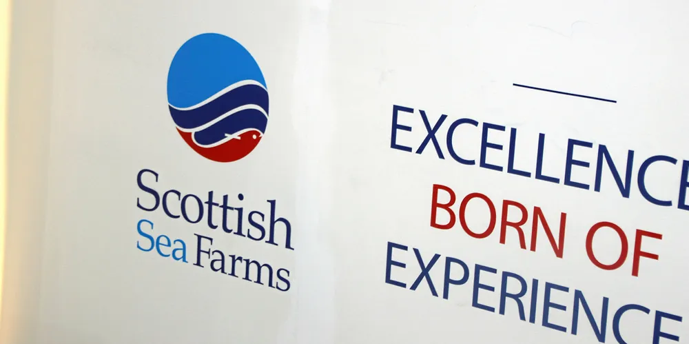 Scottish Sea Farms logo.