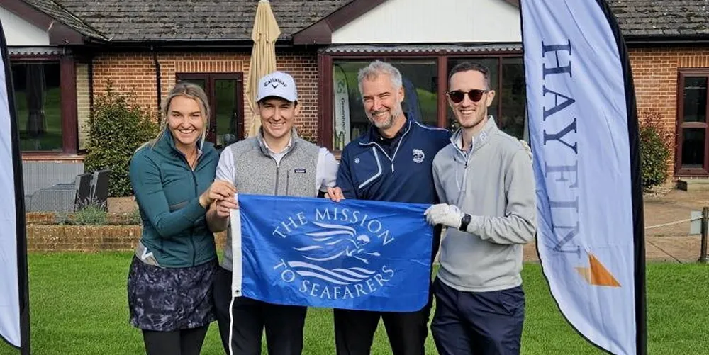 Good to golf: Hayfin Capital Management’s team of Paige Voigt, Mark Tognolini, Tom Hovenden and Alex Cobb