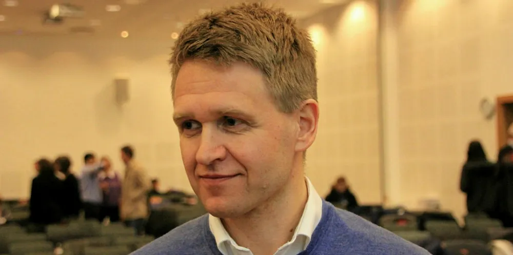 SalMar CEO Olav-Andreas Ervik.