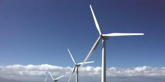 A First Wind wind farm on Hawaii.