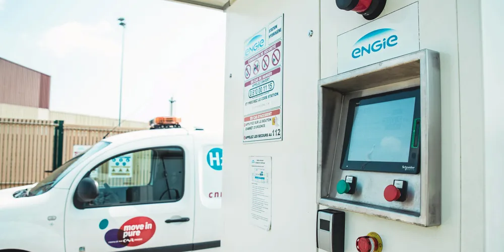 Engie hydrogen fuel station