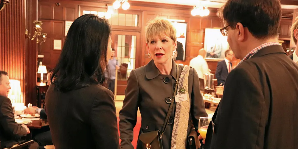 AquaBounty CEO, Sylvia Wulf.