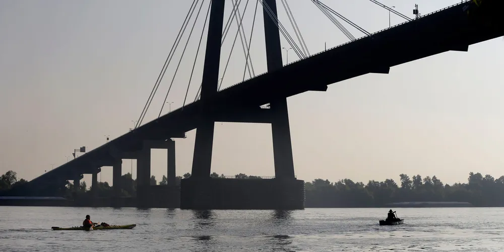 The Hale Boggs Memorial Bridge over the Mississippi River is the latest site of a ship collision in US waters.
