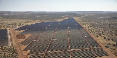 SolarReserve Jasper PV project in full operation