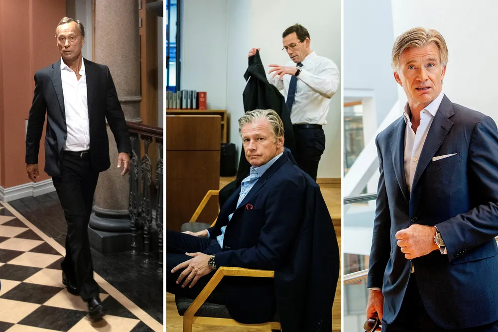 Fra venstre: Investorene Knut Stokke, Edgar Haugen og Einar Jørgen Greve.