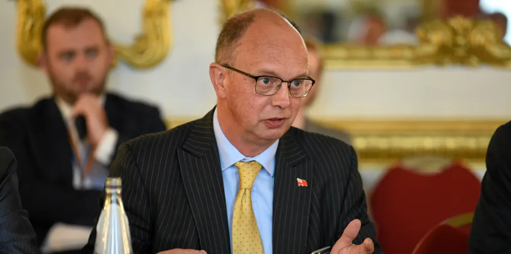 Sir Michael Bibby is chairman of Bibby Line Group.