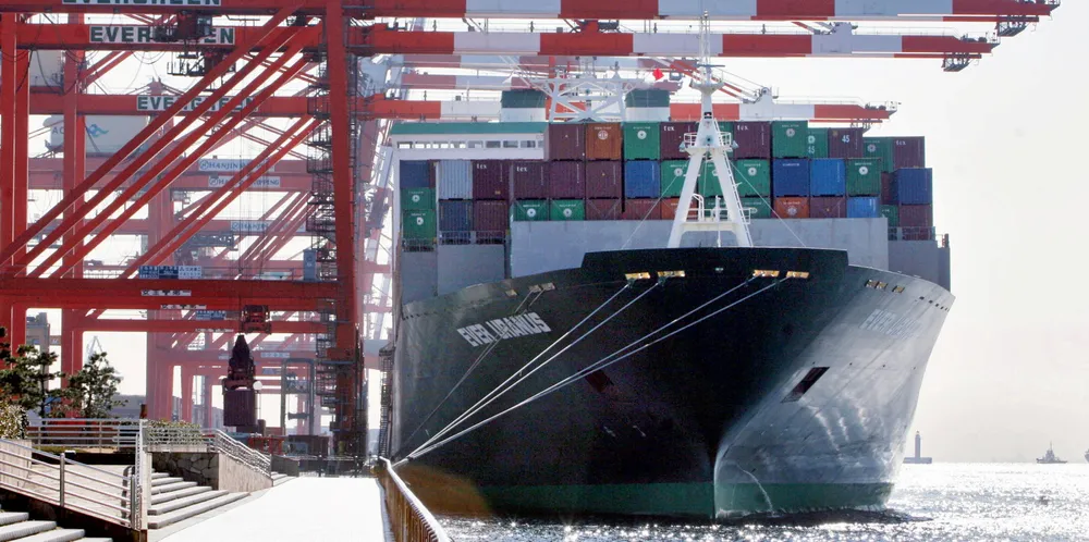 Evergreen Marine’s 5,652-teu Ever Uranus is the largest boxship sold for scrap this year.